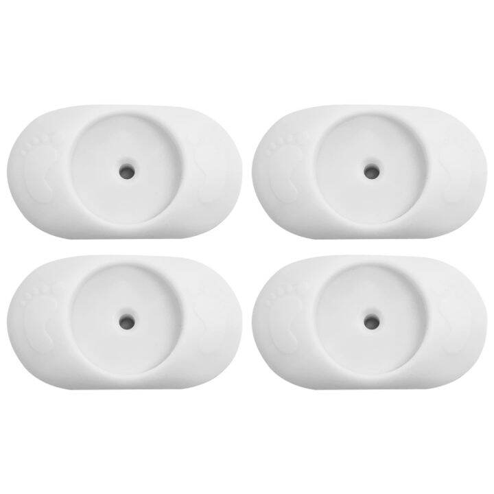 Baby Gate Wall Protector,4 Packs Stair Gate Extension Wall Saver,Black