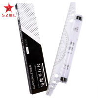 SZWL 30cm Rolling Pusher Angle Parallel Ruler Multi-functional Student Drawing Roller Ruler Architect Exam Angle Balance Ruler