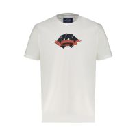 Khaki Bros. - คาคิบรอส - Round neck T-shirt - เสื้อยืดคอกลม - KM21K055 White