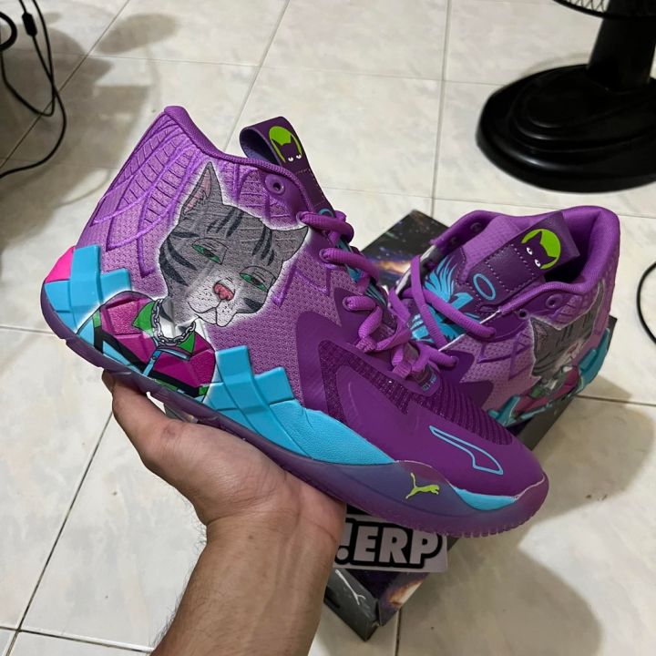 Original straight PM* Lamelo Ball MB. 1 Cutter Melo Colorway Fashion ...