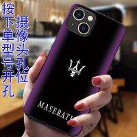 เคสโทรศัพท์กันกระแทก Maserati 14 /Pro/plus/pro Max/ 13/12/11กระจกป้องกัน