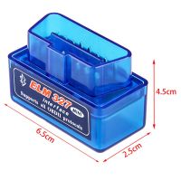 Blue Super Mini ELM327 Bluetooth Module 5.1 Version OBD2 Mini Elm 327 v2.1 Car Diagnostic Scanner Tool For ODB2 OBDII Protocols