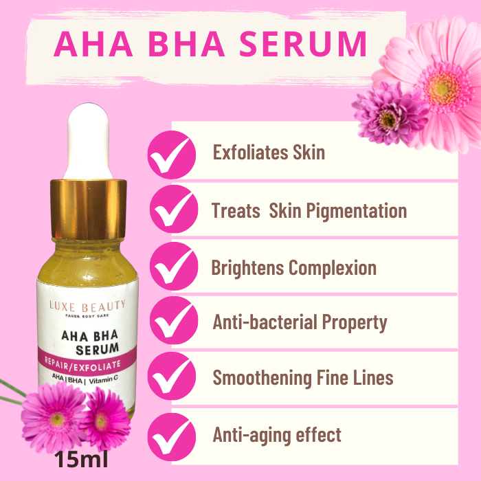 🌸 Luxe Beauty AHA BHA Serum | Lazada PH