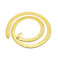 Brand Necklace LongChoker Wholesale 10MM Vintage Casual Gold Color Hip Hop Chain For Men Jewelry Maxi Necklace