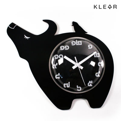 KlearObject นาฬิกาแขวนผนัง ควายไทย Buffalo Wall Clock : K319