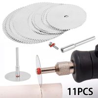 HOTZ 11/6pcs Mini Circular Saw Blade Electric Grinding Cutting Disc Rotary Tool for Dremel Metal Cutter Power Tool Wood Cutting Discs