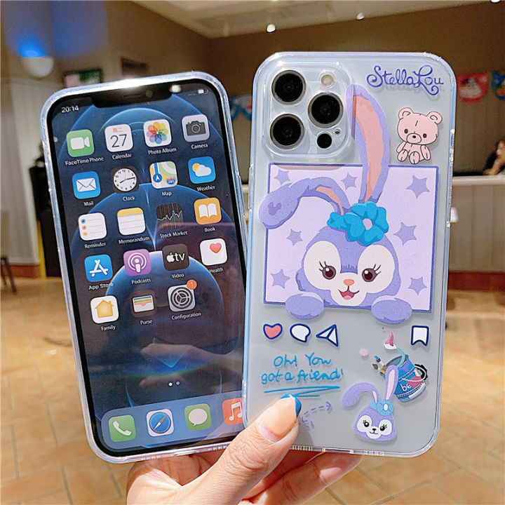 เคสลายการ์ตูนรูปลิงกระต่ายที่ชัดเจนสำหรับ-samsung-galaxy-a25-a24-a54-a34-a72-a14-a04s-a73-a53-a52s-a03s-a22-a30s-a32-a52-a50s-a12-a22-a70-m54-a02s-a21s-a31-m23-a51-a71-m11-m14-a20s-m20-a10s-a11-a01ฝาห