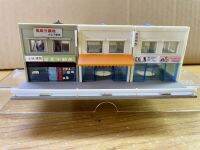 TomyTec 4028 N Scale Townhouses set of 3, as new.  Dimensions L4W5H5 (each house).  TomyTec 4028 N Scale ทาวน์เฮาส์ ชุด 3 ตัว สภาพเหมือนใหม่ ขนาด L4W5H5 (บ้านแต่ละหลัง)