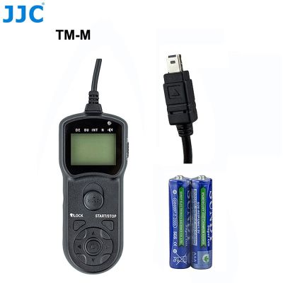 TM-M TM-M JJC MC-DC2 Intervalometer จับเวลาการควบคุมระยะไกลสำหรับ Nikon Z6II Z7II Z7 Z6 Z5 D750 D780 P1000 D7500 D7200 D5600 D5500 D5300 D5200