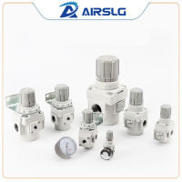 SMC Type คุณภาพสูง Air Pressure Regulator Valve AR40 AR50 AR20K-02KG-B Treatment Unit Air Compressor ความดันลด