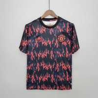 A23 MAN UTD PRE MATCH TRAINING 2122 FOOTBALL SHIRT SOCCER JERSEY