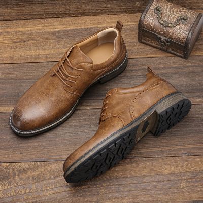Man Casual Shoes 2023 Top Quality Comfortable Fashion Brand Men Leather Shoes #AL7261