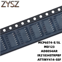 1PCS  SOP14-MCP6074-E/SL MD123 AD8054AR IR21834STRPBF ATTINY414-SSF Electronic components