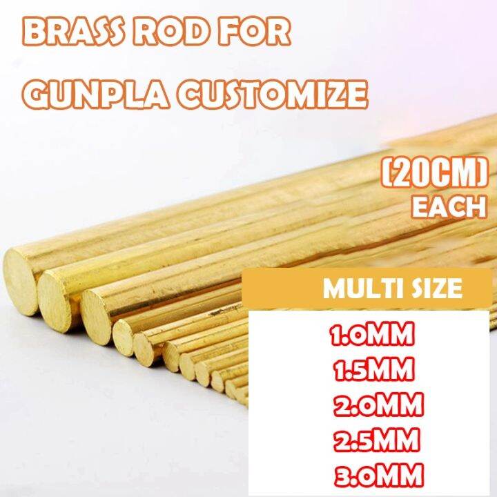 BRASS ROD CUSTOM GUNPLA BRAS ROD METAL ROD Lazada