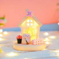 New Star Light Diy House Small Light Cartoon Picnic Diary Decoration Girls Room Decorative Night Light