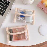 ♗▼✎ Fashion PVC Coin Purse Women Transparent Kawaii Card Wallet Key Holder Storage Bag Little Girl New Clear Small Purses Pouch