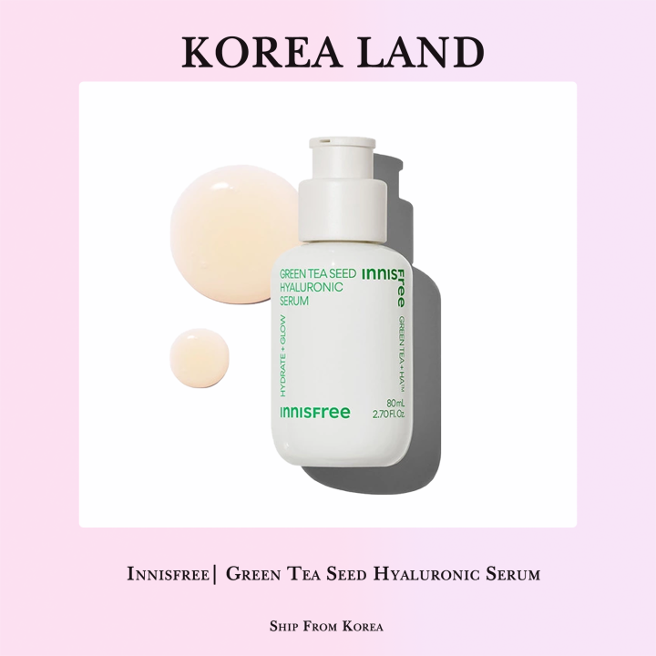 Innisfree Green Tea Seed Hyaluronic Serum New Version 2023 80ml Lazada Ph 0000