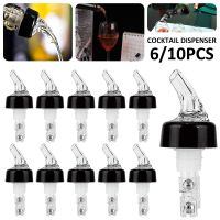 【LZ】♧♚✔  Medição Automática Pourer Garrafa Vinho Plástico Pourer Medida Rápida Clara Whisky Licor Dispensador de Cocktail Bar Tool 30ml 6 Pcs 10Pcs