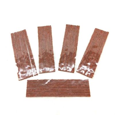50pcs /4mmx200mm Scooter Bike Automobile Motorcycle Tubeless Tyre Repairing Rubber Strips Tire Repair Strip Sealer