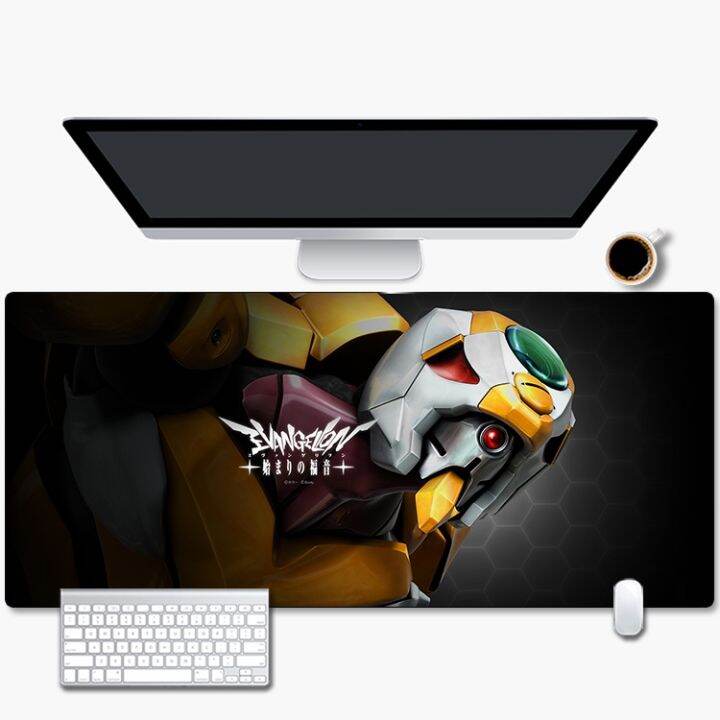 แผ่นรองเมาส์-eva-ขนาดใหญ่พิเศษ-evangelion-cool-computer-keyboard-pads-หนาขึ้นนักเรียนเกมตารางแผ่นรองสำหรับผู้ชาย