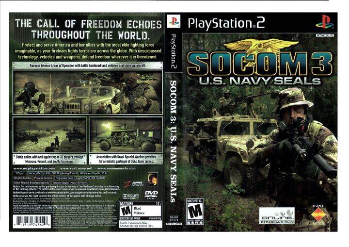 socom 3 us navy seals ps2