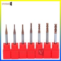 DYSMCVHRC60 4F1mm2mm3mm4mm5mm6mm8mm10mm12mm ดอกเอ็นมิลคาร์ไบด์ 4Flute Side Milling Slotting Profiling Face Mill คุณภาพสูง