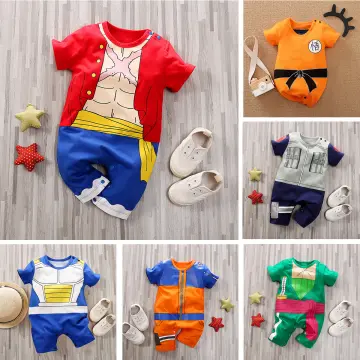 Baby Clothes Cartoon One Piece, One Piece Baby Clothes Anime