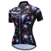 Summer Cycling Clothing Women Outdoor Riding Bike MTB Clothing Short Sleeve Bicycle Jerseys Jersey Ciclismo Cycling Jersey