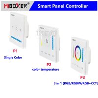 ■☬ MiBOXER P1 P2 P3 Smart Touch Panel Controller Dimmer For Single Color/CCT/RGB/RGBW/RGB CCT Led Strip/Panel Light 2.4G Remote