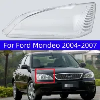 โคมไฟหน้าครอบไฟรถยนต์ PC ที่โปร่งใสอุปกรณ์เสริมสำหรับ Ford Mondeo 2004 2005 2006 2007