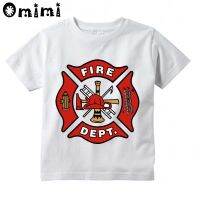 Fireman Gift Firefighter Design T Cool White Tshirt