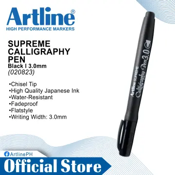 ARTLINE CALLIGRAPHY PEN EK244 BLACK 4.0MM