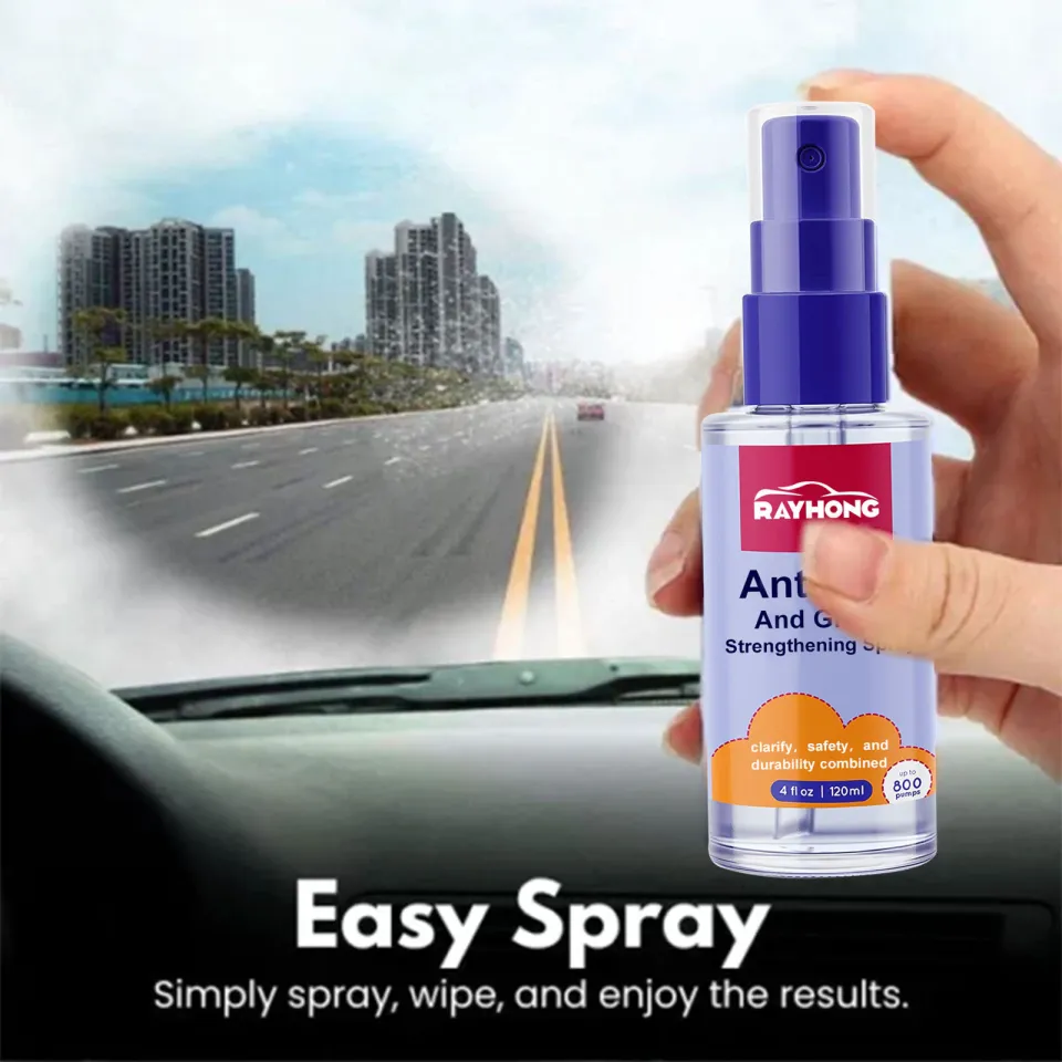 Anti-rain For Cars Glass Water Repellent Spray Long Lasting