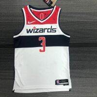 Hot Pressed Mens Washington Wizards Bradley Beal 2022NBA White Basketball Jersey Statement Edition