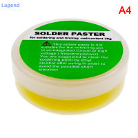 ?【Lowest price】Legend Soldering FLUX PASTE บัดกรี low-Temperature Lead-Free Grease Cream