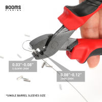 Booms ตกปลา CP2ตกปลา Crimping คีม300ชิ้นเซ็ตสำหรับ Single &amp; Double 6ขนาดผสมสายตกปลา Crimping แขน Tools.2023