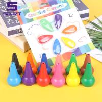 12Pcs Non-toxic Childrens Safety Color Crayon Baby 3D Finger Art Supplies Kindergarten Easy to Erase Educational Kid Stationery