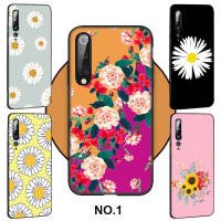 Casing หรับ OPPO A91 F15 A81 A92 A72 A52 A93 A94 Reno 2 2Z 2F 3 4 5 5K 6 4Z 6Z Lite Pro Plus A92S YX23 Daisy Sunflower Pattern Phone เคสโทรศัพท์