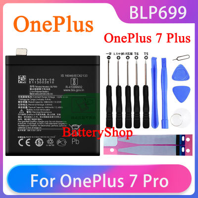 OriginaI แบตเตอรี่ OnePlus 7 Pro OnePlus 7 Plus Phone Battery BLP699 4000mAh รับประกัน 3 เดือน