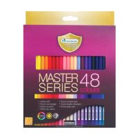 Master Art สีไม้มาสเตอร์อาร์ต รุ่น 48 สี (1 หัว) กล่องมี 2 ชั้น