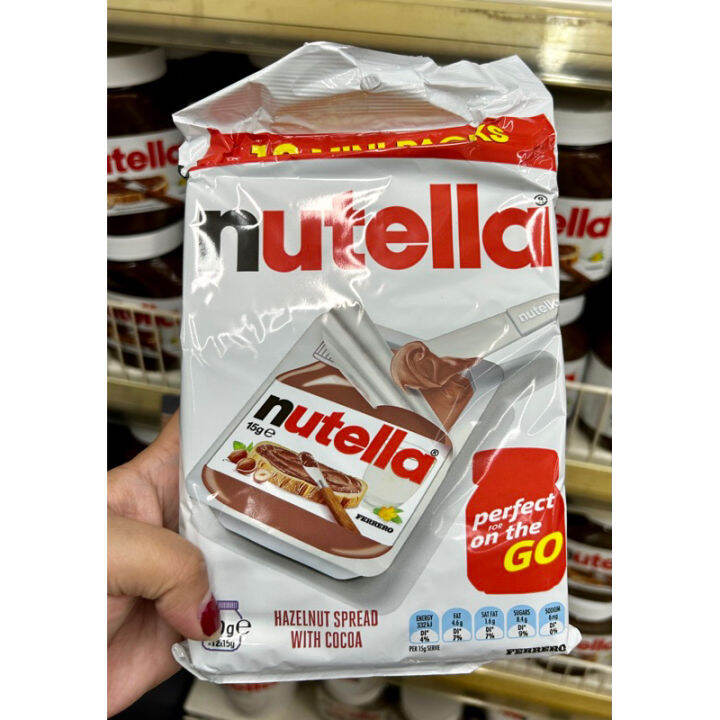 Nutella Hazelnut Spread 12 Mini Pack 180g Lazada Ph