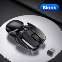 Wireless Gaming Mouse Aluminum Alloy Mute Mouse Rechargeable 1600DPI for Computer Gamer Slience Mouses Optical Mause Accessories