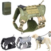 【FCL】●℗ New Dog Harness German Shepherd Training and Leash Set for Small Medium Large Dogs