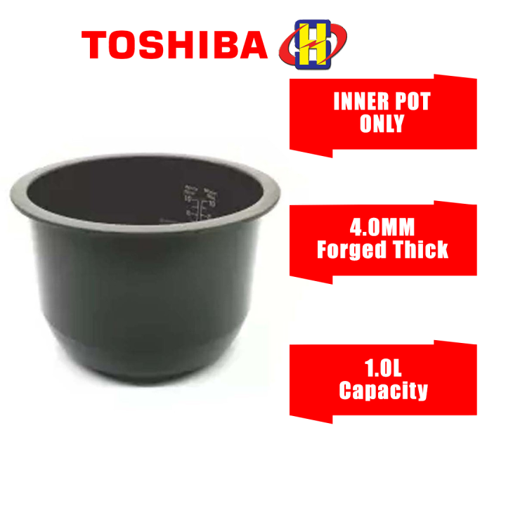 (Inner Pot Only) Toshiba Rice Cooker (1.0L) Inner Pot For Model RC
