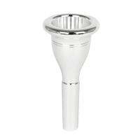 Brass Silver-plated Instrument Accessories Tuba Electroplating Mouthpiece 13.3mm No. 7 Instrument Accessories Large Holding Horn