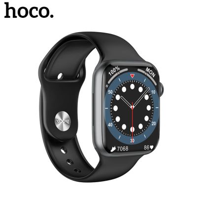 [รองรับการโทร] HOCO Y1 Pro 1.91 นิ้วนาฬิกาสปอร์ตอัจฉริยะนาฬิกาอัจฉริยะของแท้ 100% Unisex Dual Bluetooth IP68 นาฬิกากีฬากันน้ำรองรับ GPS / การตรวจจับอัตราการเต้นของหัวใจ / การตรวจสอบการนอนหลับ / การตรวจสอบออกซิเจนในเลือด 22 ภาษาสากลสำหรับสมาร์ทโฟนทุกรุ่น