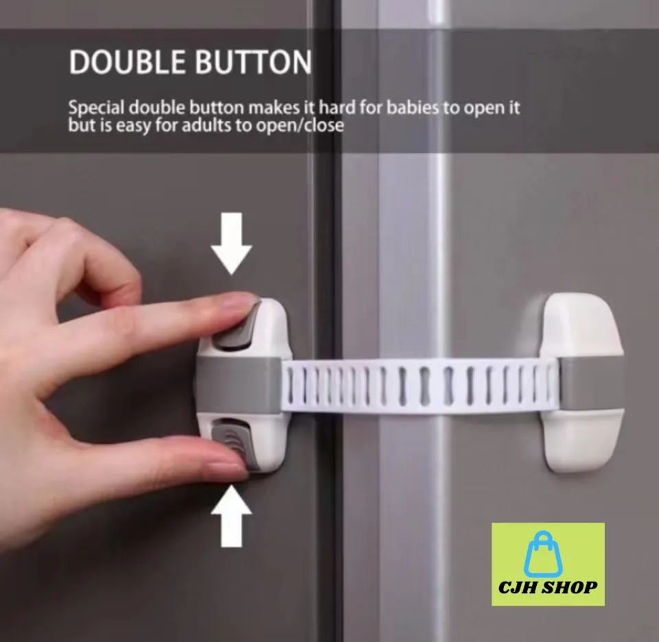 Adjustable Fridge Guard Baby Safety Refrigerator Door Latch Child Lock  Appliance