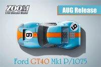 Predale ZOOM 1:64 Ford GT40 Mk1 (P/1075) No.6 / No.9 1969 Le Mans 24ชั่วโมงผู้ชนะ Gulf Die-Cast โมเดลรถยนต์คอลเลกชันขนาดเล็ก