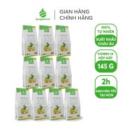 Combo 10 hộp Vỏ bưởi sấy dẻo Nonglamfood 145g Giảm cân hiệu quả