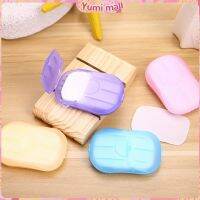 Yumi สบู่เเผ่น แบบพกพา หอมกลิ่นกุหลาบ Paper soap มีสินค้าพร้อมส่ง